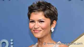 Zendaya's plunging silver 'naked' dress steals the show at the Emmys
