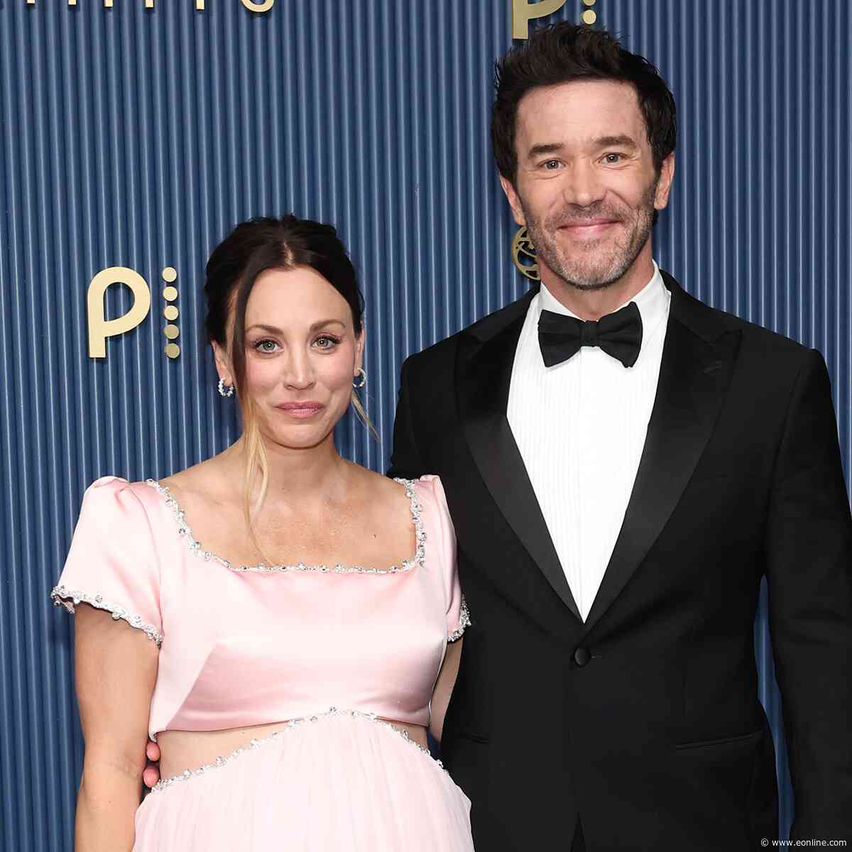 Pregnant Kaley Cuoco Tears Up Over Tom Pelphrey's Emmys Shoutout