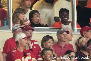 Taylor Swift skips the Emmys for Arrowhead, cheering on hubby Travis Kelce alongside Tom Cruise