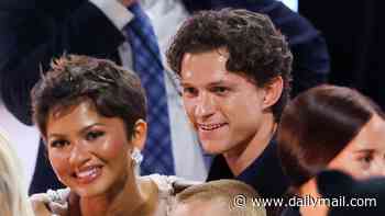 Newlyweds Zendaya and Tom Holland look loved-up as they flash their wedding rings at Emmys 2026 after surprise nuptials
