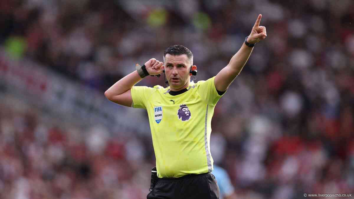 Pro Ref make major Michael Oliver Liverpool decision just days after Manchester derby chaos