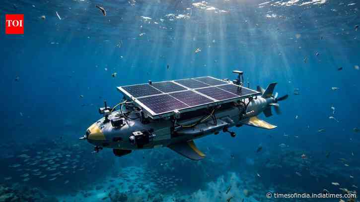 Scientists create solar cells that work underwater at 10 metres and run robots