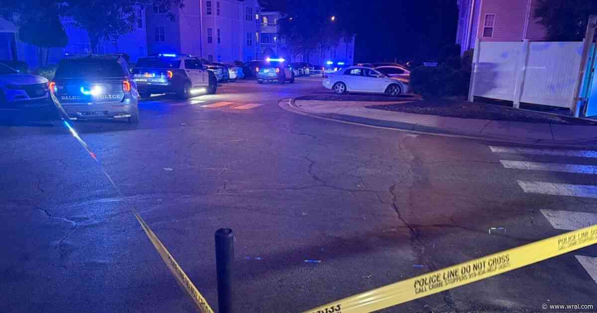 One person shot outside Raleigh apartment complex on Neuse Vista Way