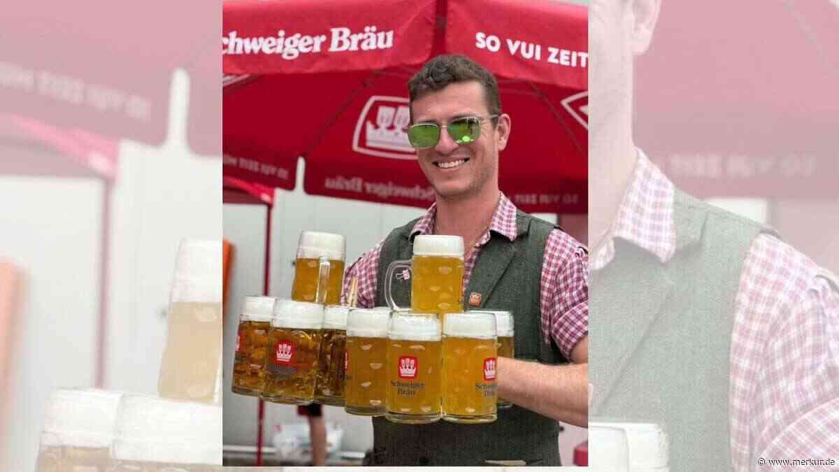 Erstmals als Kellner auf dem Oktoberfest: Hofoldinger will 10.000 Euro verdienen