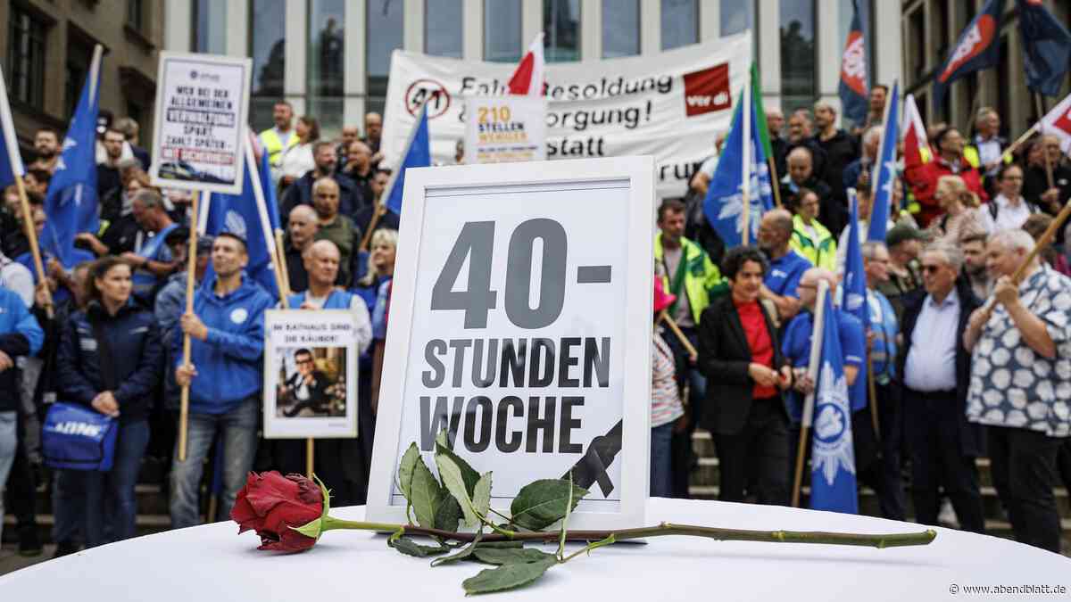 Mehrarbeit für Beamte in Hamburg: Welche große Gruppe davon noch betroffen ist