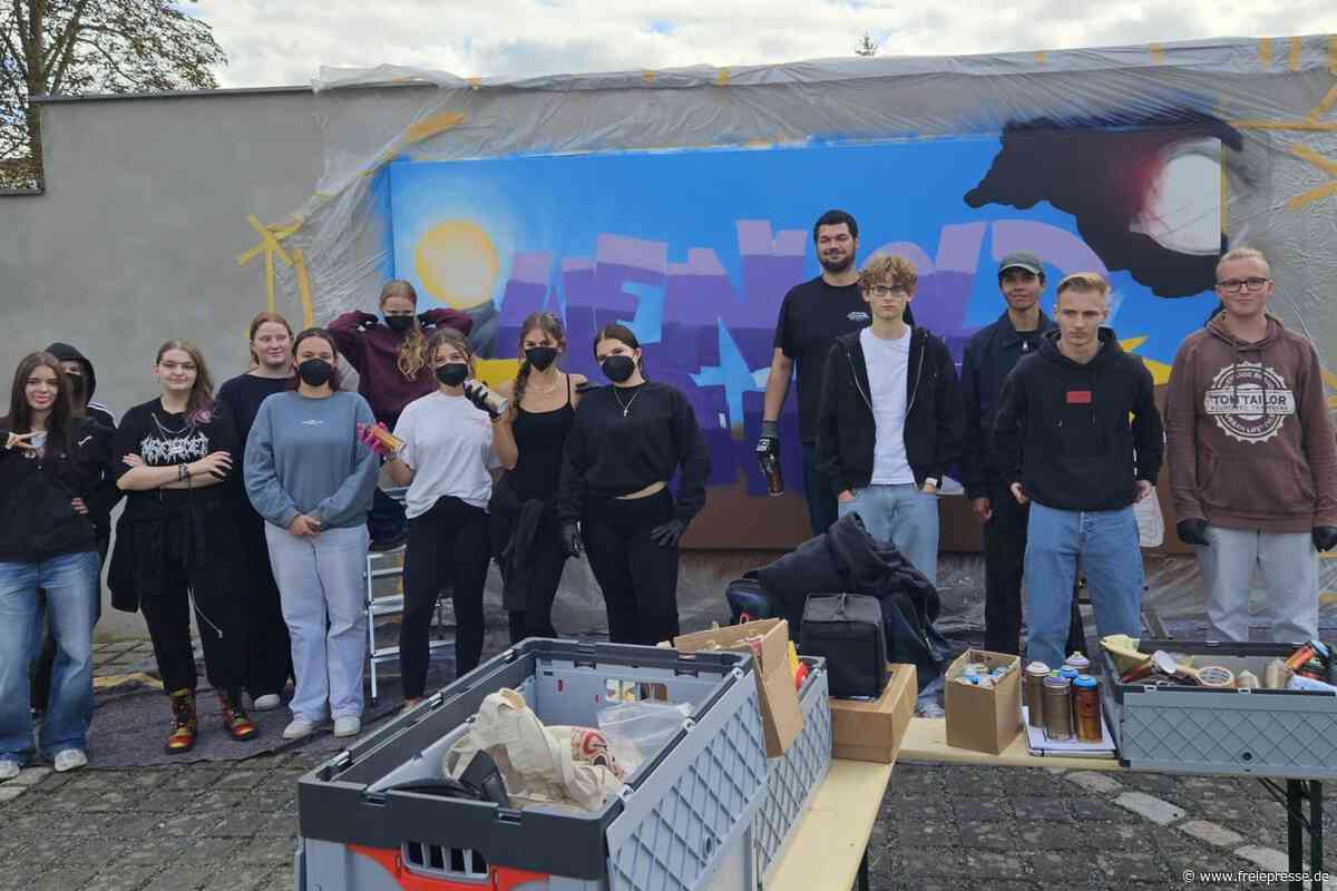 Reichenbacher Schule: Lasst unser Graffiti in Ruhe