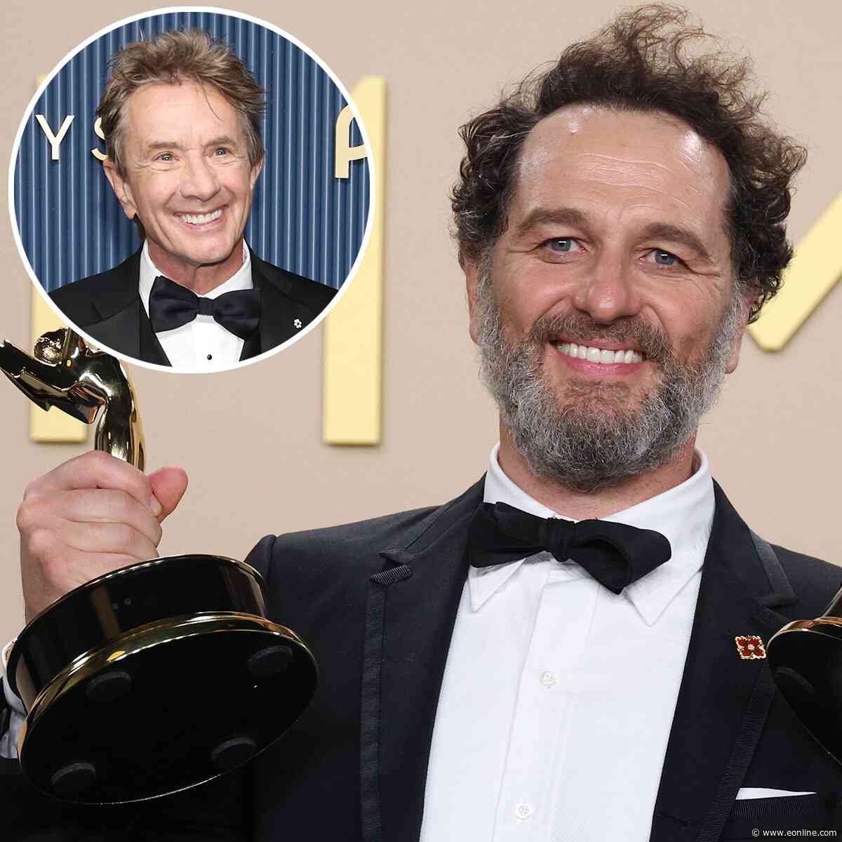 Martin Short Hilariously Rips Up Speech After Losing to Matthew Rhys