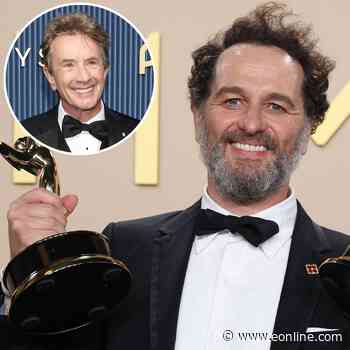 Martin Short Hilariously Rips Up Speech After Losing to Matthew Rhys