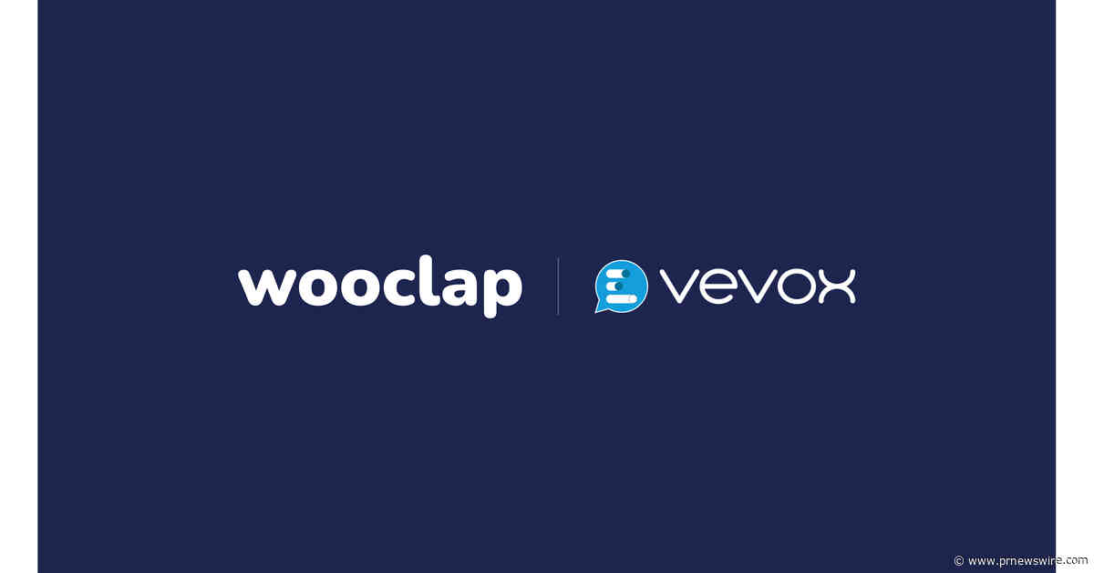 Wooclap acquires Vevox to build the world's leading active learning platform for live training &amp; classes
