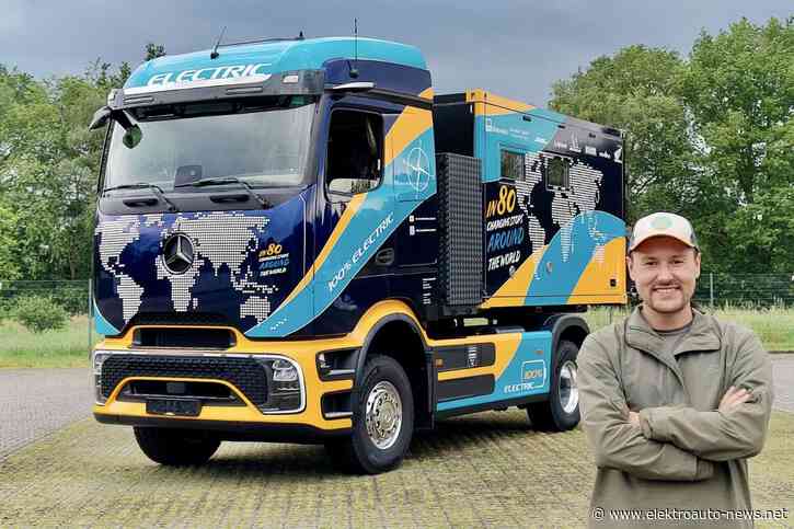 Elektrotrucker auf Weltreise: 45.000 km durch 30 Länder