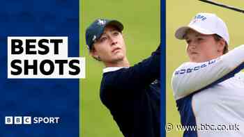 Woad & Korda lead best shots from Solheim Cup day one