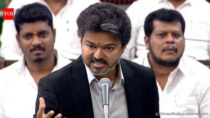 Cases against 3 DMK leaders over remarks against TN CM Vijay's speech