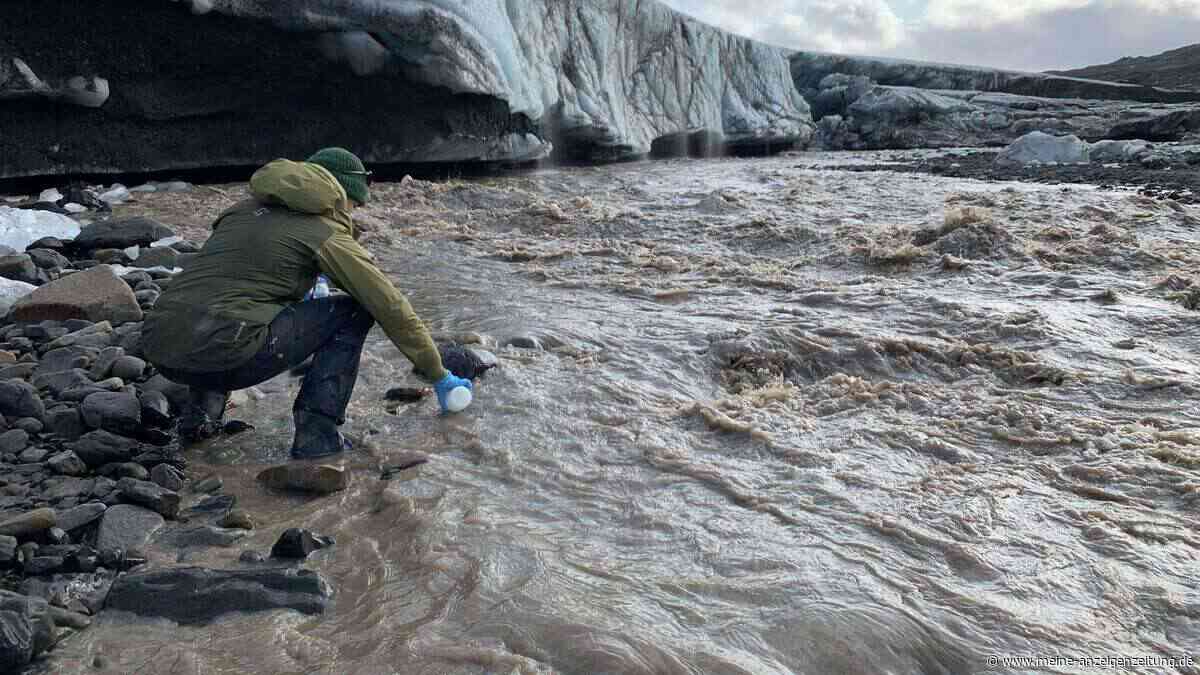 Unter Gletschern steckt altes Methan – Schmelzwasser kann es freisetzen