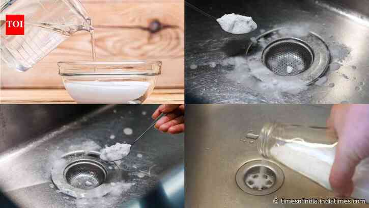 Pouring vinegar and baking soda down your drains: Why this popular cleaning hack is recommended and what it actually does