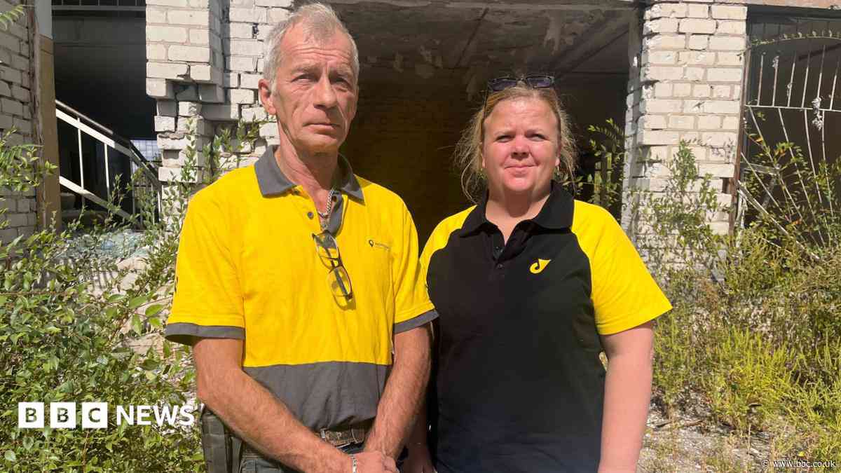 Ukraine's postal workers deliver lifeline under Russian fire