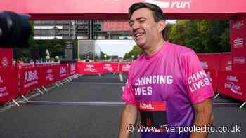 Andy Burnham makes history with Great North Run time