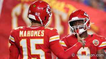 Walker stars in Chiefs debut while scrambling Mahomes shows work 'paid off'