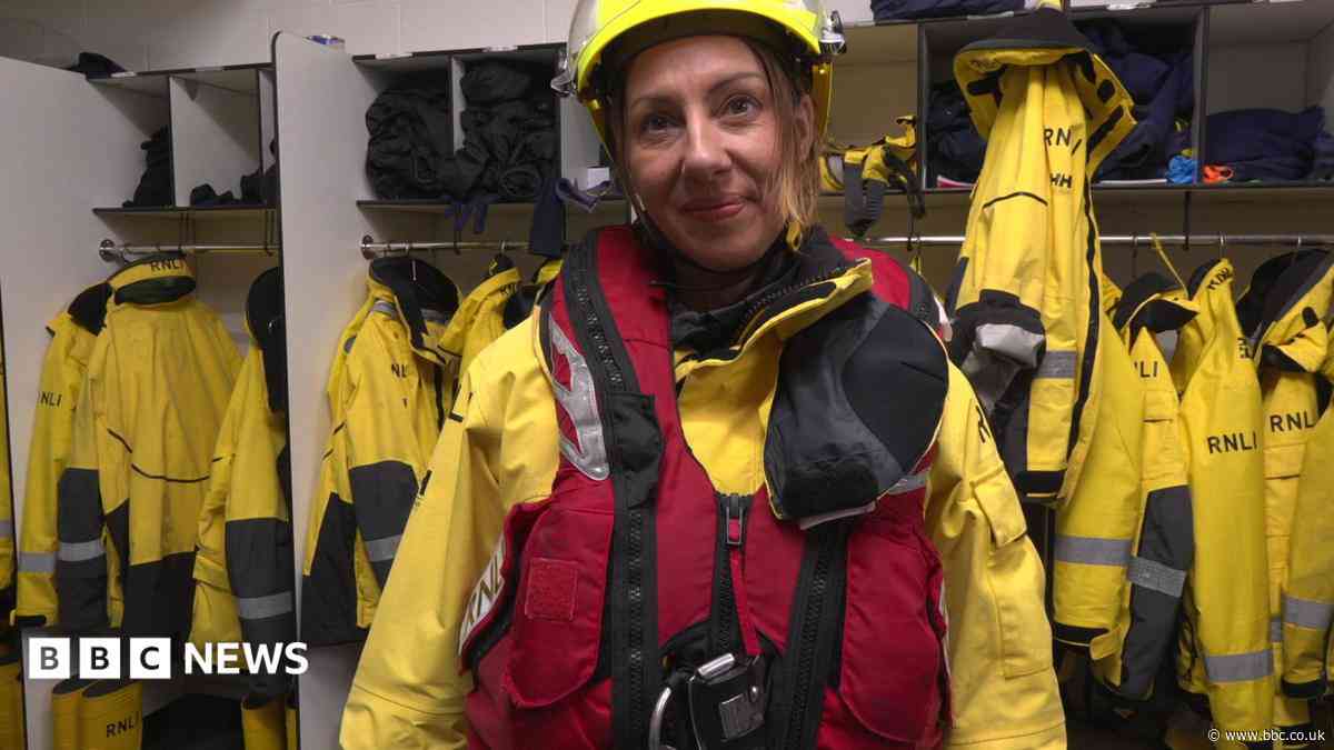 Lifeboat station's first female coxswain in 200 years