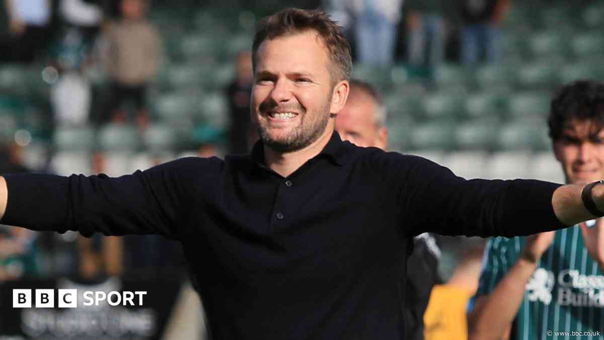 'Significant moment' as Plymouth move into top six
