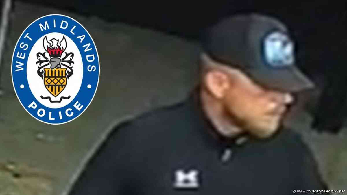 CCTV appeal after bank cards stolen from car in Coventry