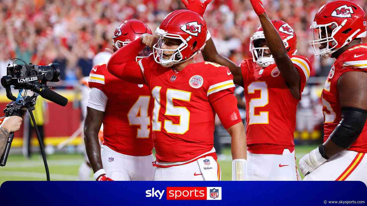 'Same old Patrick!' | Mahomes scores first TD after knee injury