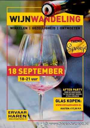 Vrijdag Wijnwandeling en afterparty rond Dorpskerk