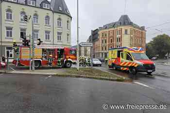 Nach Unfall in Zwickau: B 175 zwei Stunden voll gesperrt – zwei Personen leicht verletzt