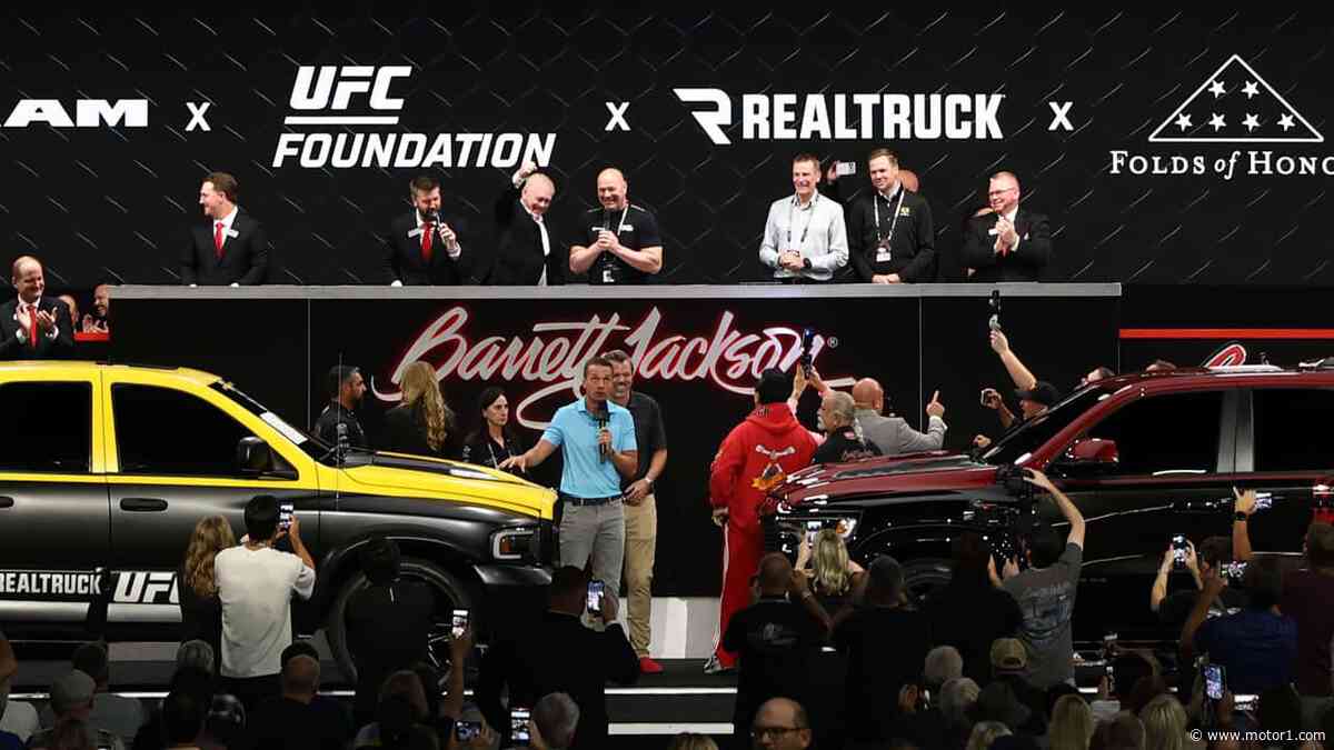 Dana White Pays $1.5 Million For First Ram Rumble Bee SRT