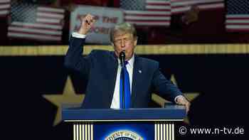 Trump minimal im Aufwind: US-Demokraten ziehen Republikanern in Umfragen davon