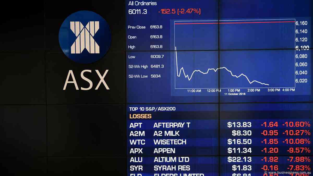 Shares hit 11-week low in 'horrendous' day for markets