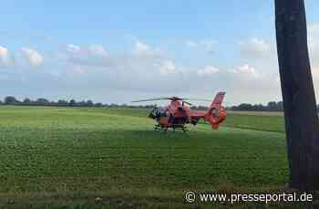 Feuerwehr Kalkar: Verkehhrsunfall in Kalkar Hönnepel