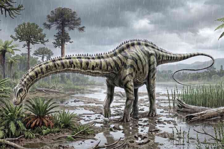 First Diplodocus fossils found outside of United States 