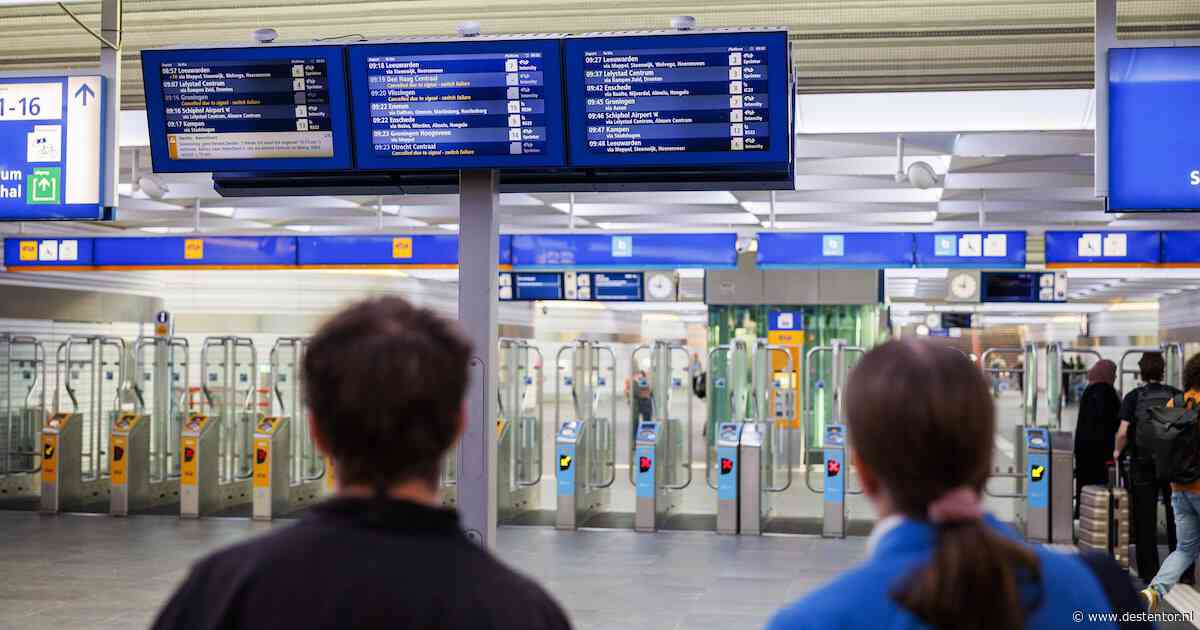 LIVE | Treinverkeer ontregeld door sabotage • Op meer dan twintig plekken storingen gemeld