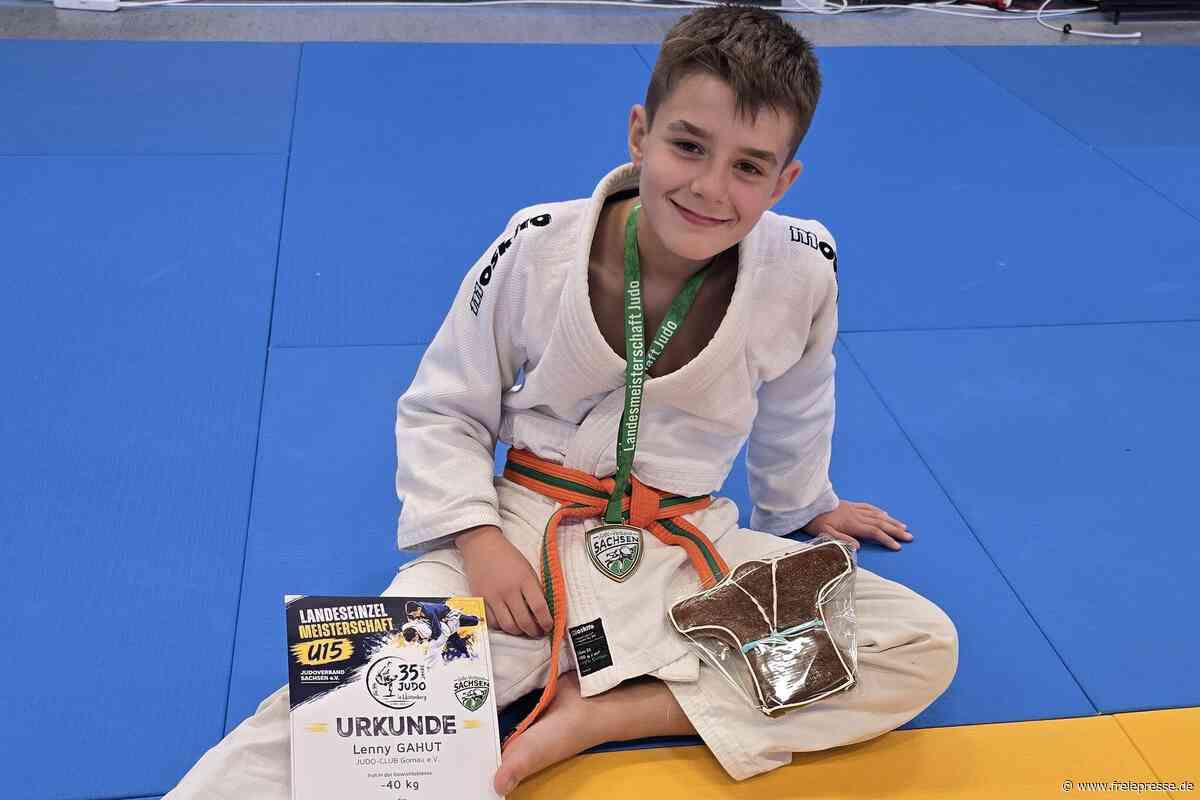 Judoko aus dem Erzgebirge erklimmt bei Landesmeisterschaft das Podest