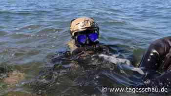 Unter Wasser mit ukrainischen Kampftauchern