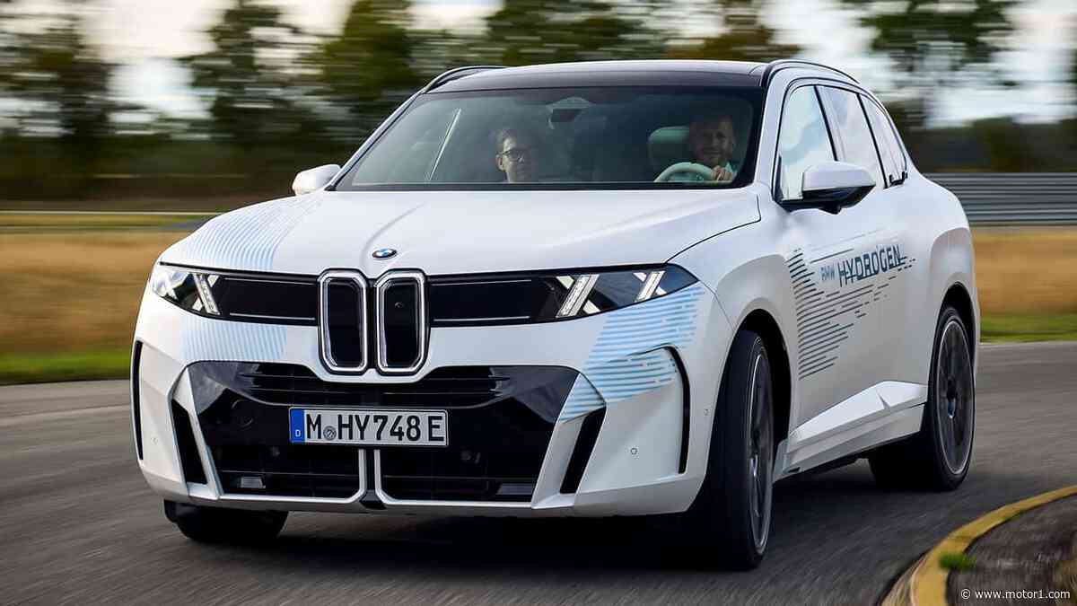 BMW's iX5 Hydrogen Targets Sub-5-Second 0–62 Sprint