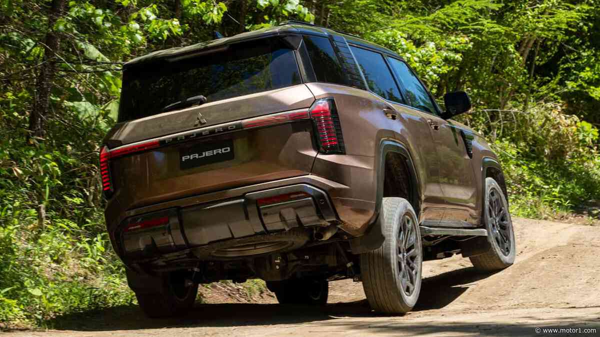 Mitsubishi Explains Why The New Pajero Lost Its External Spare Wheel