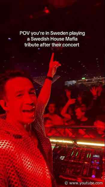 Playing Swedish House Mafia in Sweden | Laidback Luke