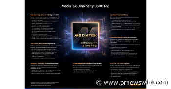 MediaTek Dimensity 9600 Pro Sets New Standard for Flagship Smartphone Chips