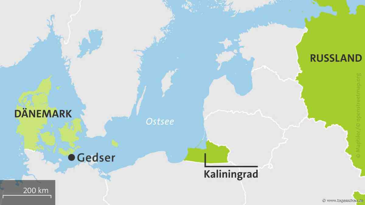 Russische Fregatte feuert Leuchtraketen auf dänischen Helikopter