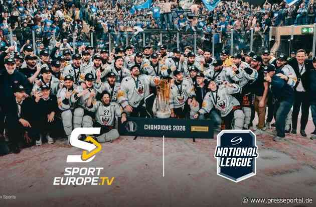 Schweizer National League neu auf SPORTEUROPE.TV: Top-Eishockey live in Deutschland und Österreich