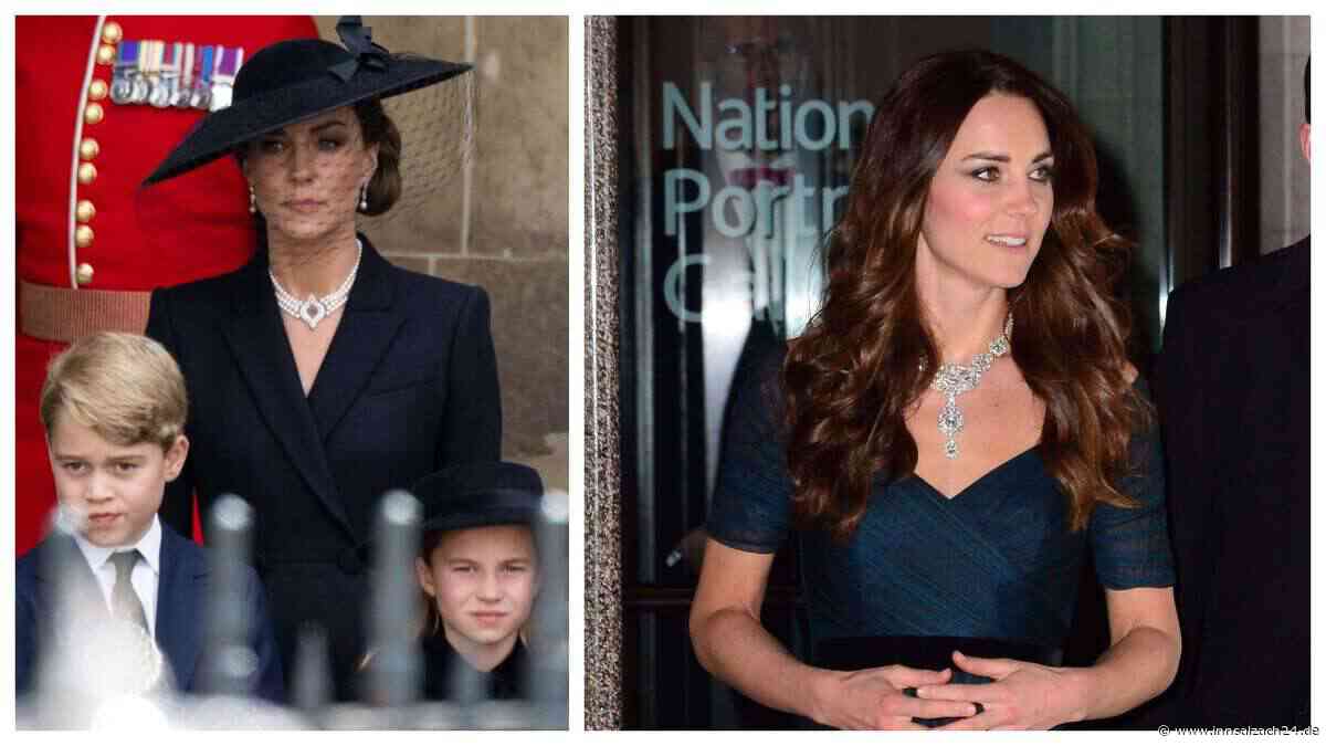 Schmuck im Wert von 70 Millionen Pfund – das erbte Prinzessin Kate nach dem Tod der Queen