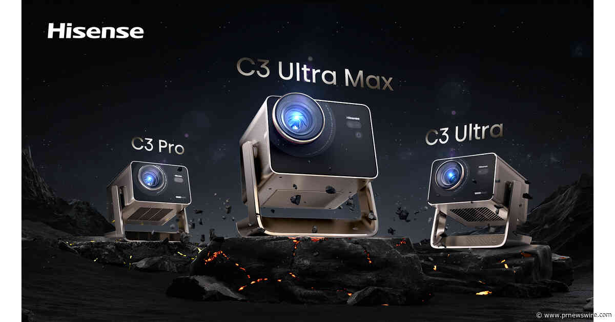 Hisense stellt die neue C3-Projektorreihe für ein intensives Home-Entertainment-Erlebnis vor