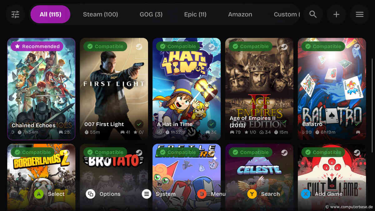 PC-Spiele lokal auf Android zocken: GameNative 1.2.1 mit Neu­er­ungen für Steam und Meta Quest