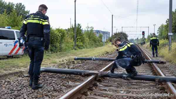 Spoorsabotage veroorzaakt grote treinstoring