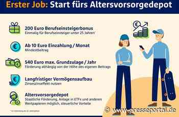 Altersvorsorgedepot: Erster Job, erste Vorsorge - warum sich ein früher Start auszahlt