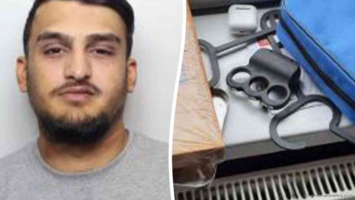 Dealer's 'Khanny line' severed as terrifying electro-knuckle duster seized