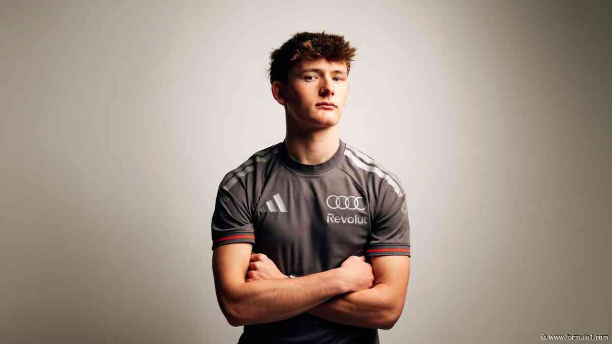 Audi junior Freddie Slater to race in F2 in 2027