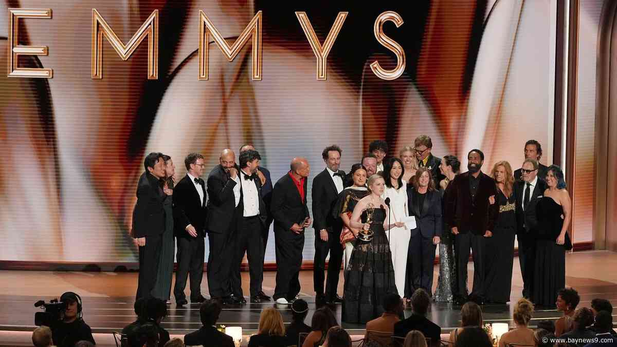 ‘Widow’s Bay’ breaks Emmys record with 14 wins including best comedy series, 'Pitt' wins best drama