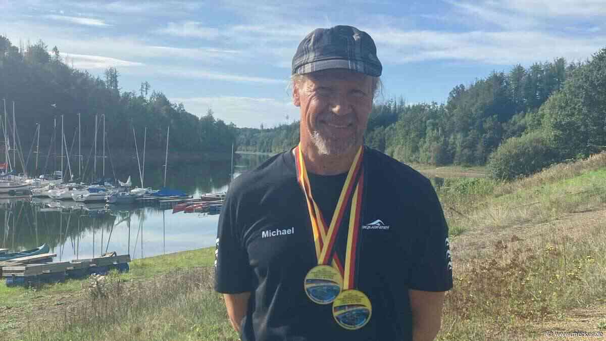 Zweimal Gold bei Freiwasser-DM: Bayerischer Schwimmer besticht mit Ausdauer und kluger Taktik